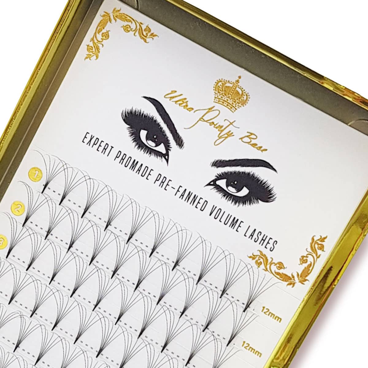 6D Ultra Pointy-Base ProMade VOLUME Lashes Fans | LASH Vegas